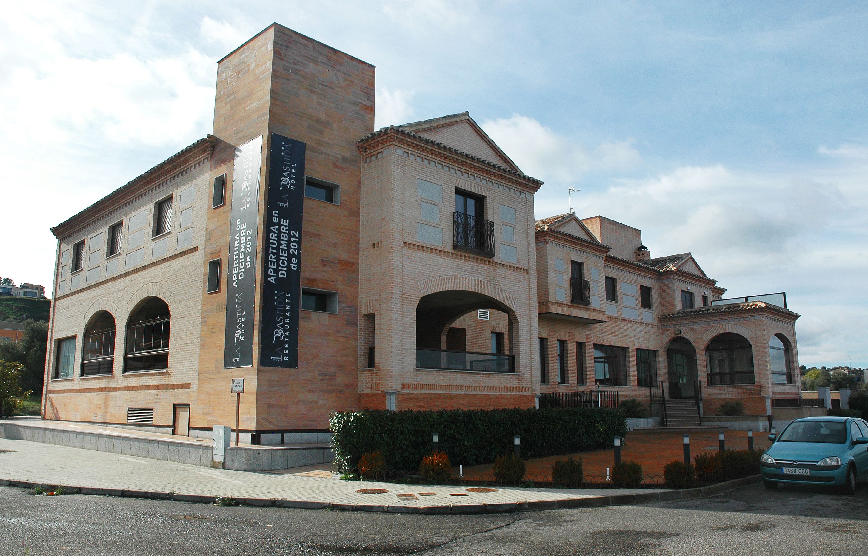 Fachada del alojamiento