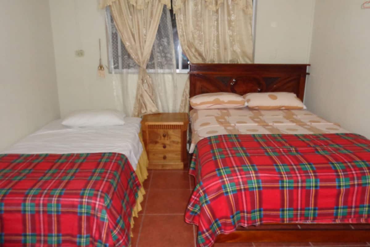 Family Room, 2 Bedrooms, Accessible, Refrigerator | 1 bedroom, desk, free WiFi, bed sheets