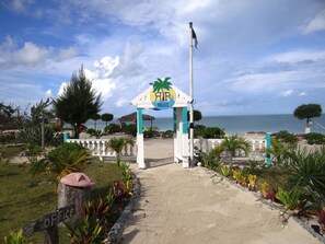 Fassade der Unterkunft