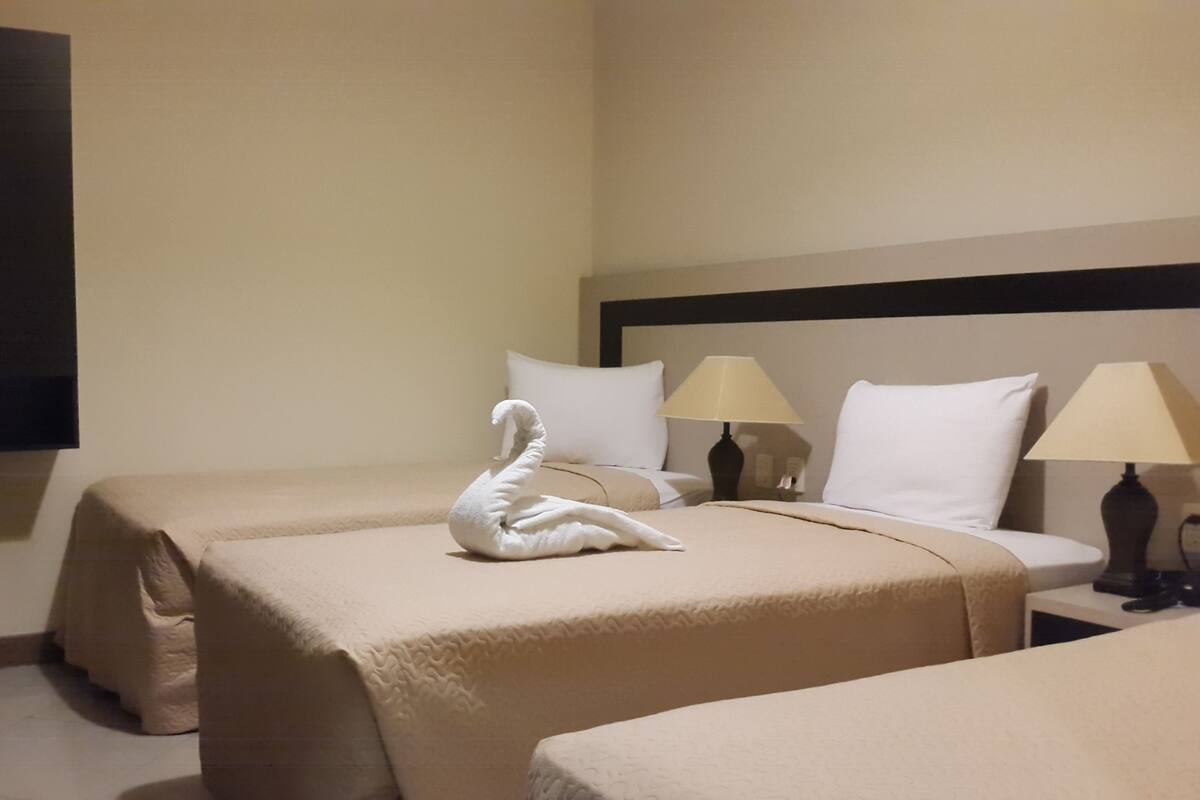 Down duvets, laptop workspace, free WiFi