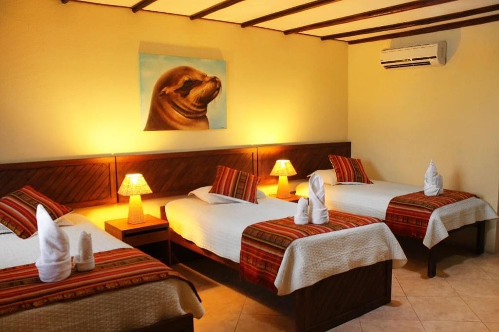 Decoración personalizada, muebles diferentes, escritorio y wifi gratis 