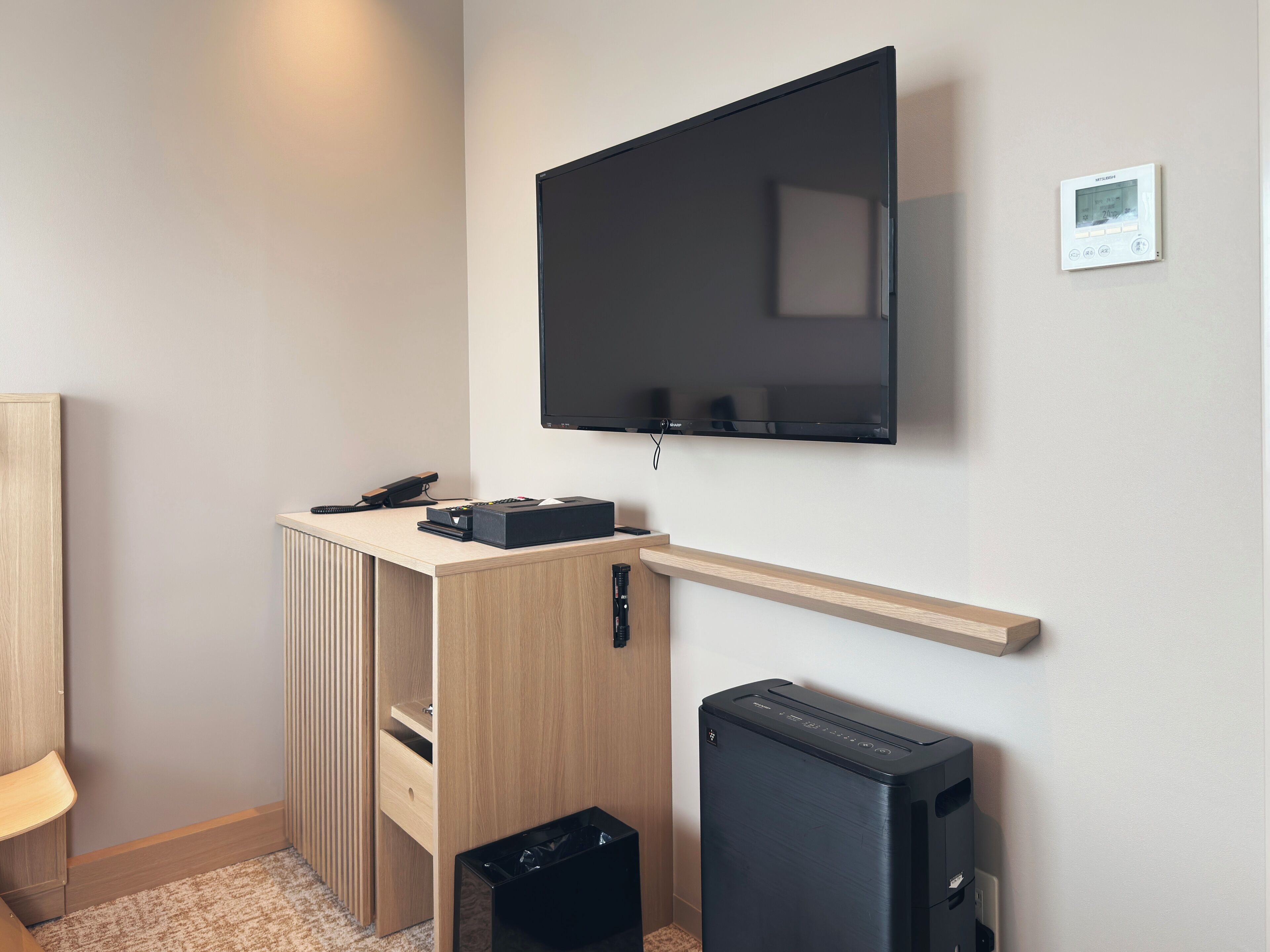 (non-smoking) corner moderate single room (room 8) (renovated) | 1 bedroom, desk, blackout curtains, iron/ironing board