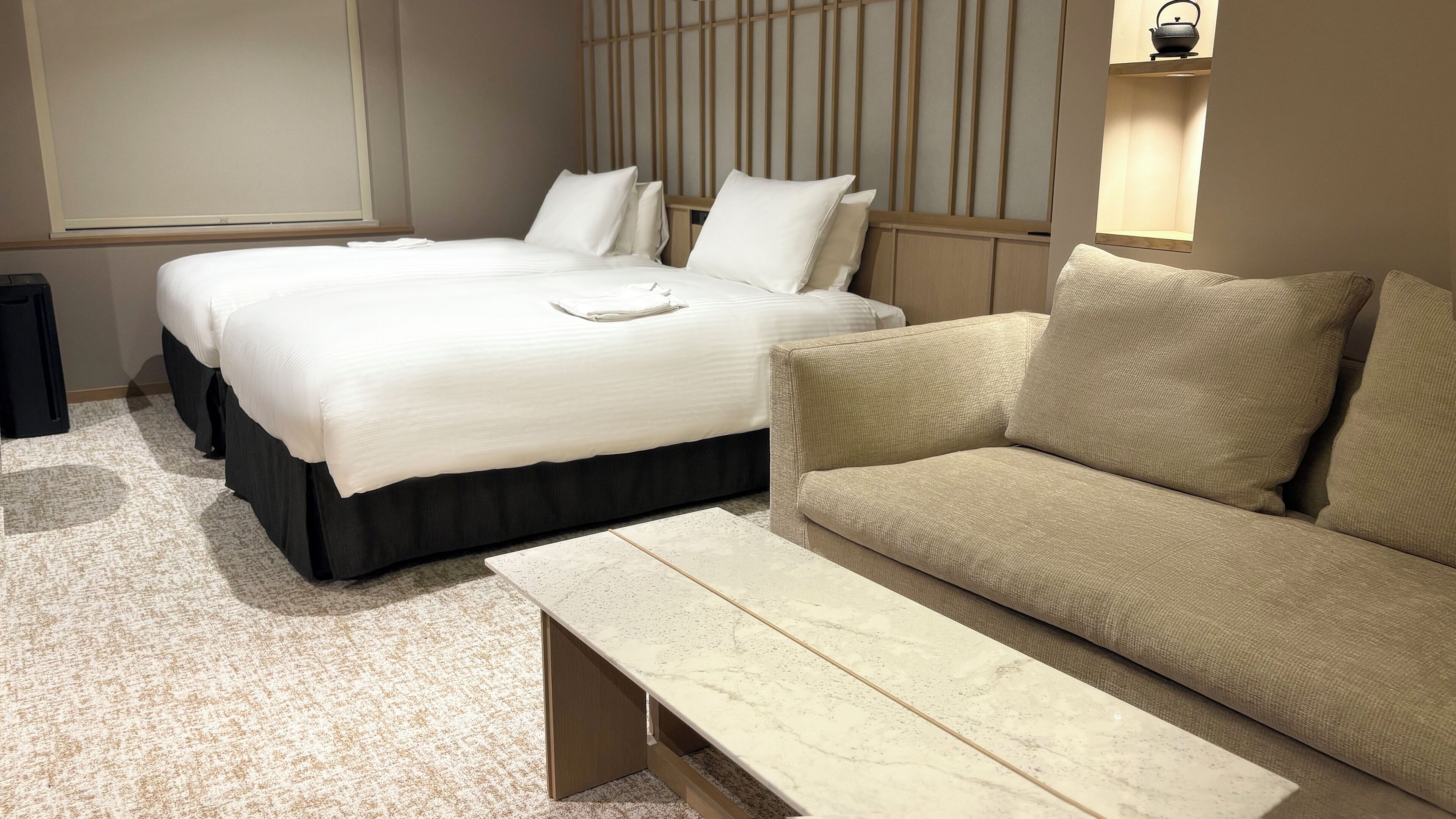 1 bedroom, desk, blackout curtains, iron/ironing board