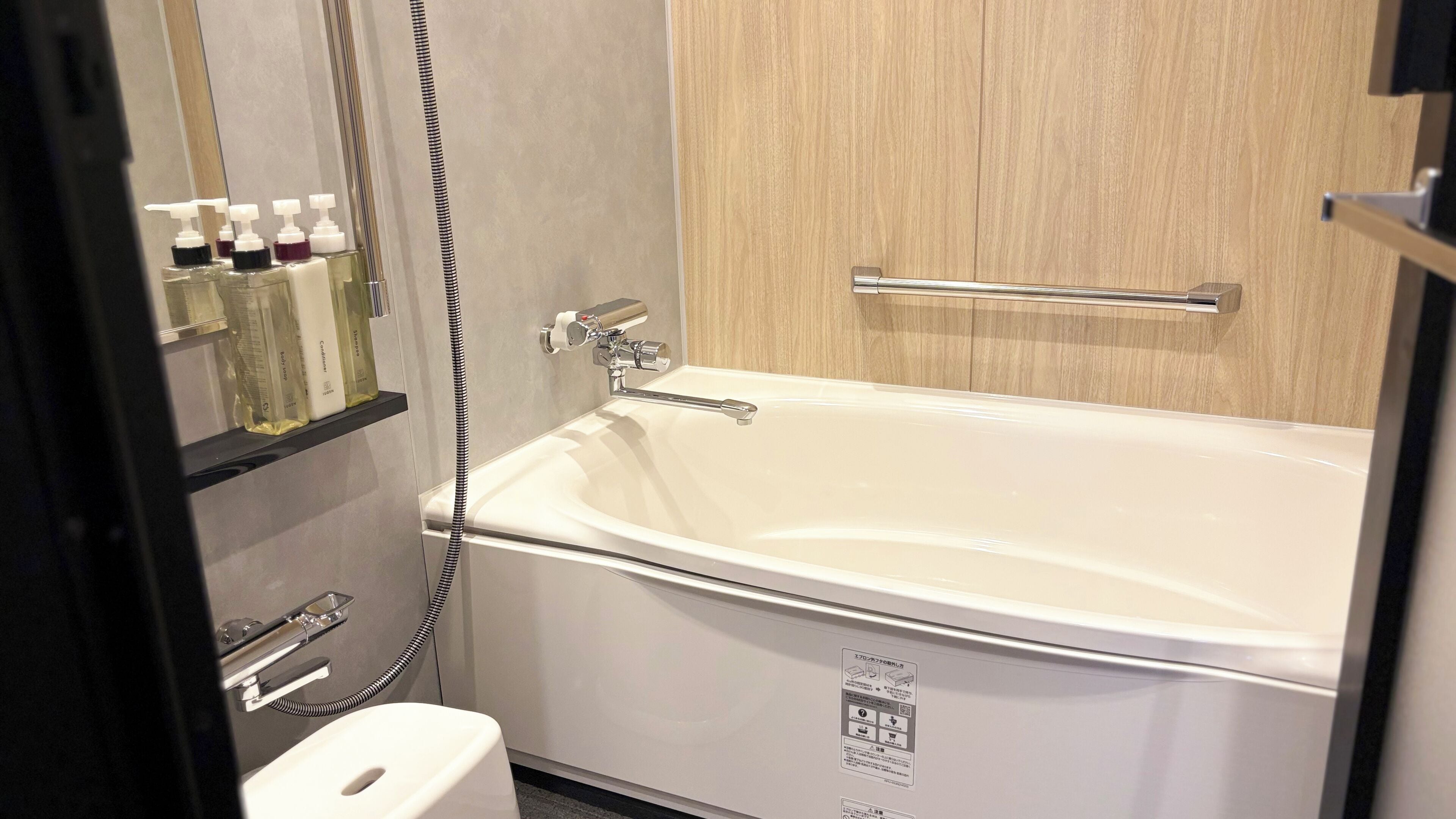 1 bedroom, desk, blackout curtains, iron/ironing board