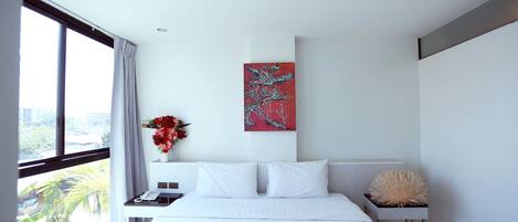 더블룸 | 저자극성 침구, 책상, 무료 WiFi, 침대 시트