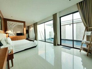 Garden Pool Villa | Minibar, in-room safe, desk, free WiFi - The Vista Pool Villa (Tha Muang)