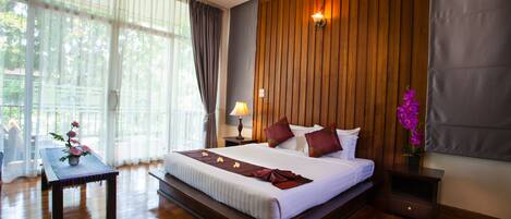 Kamar Deluks | Pemandangan dari kamar