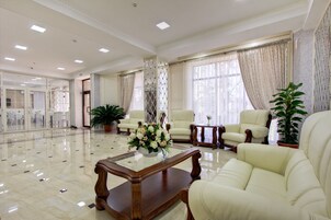 Sala de estar en el lobby