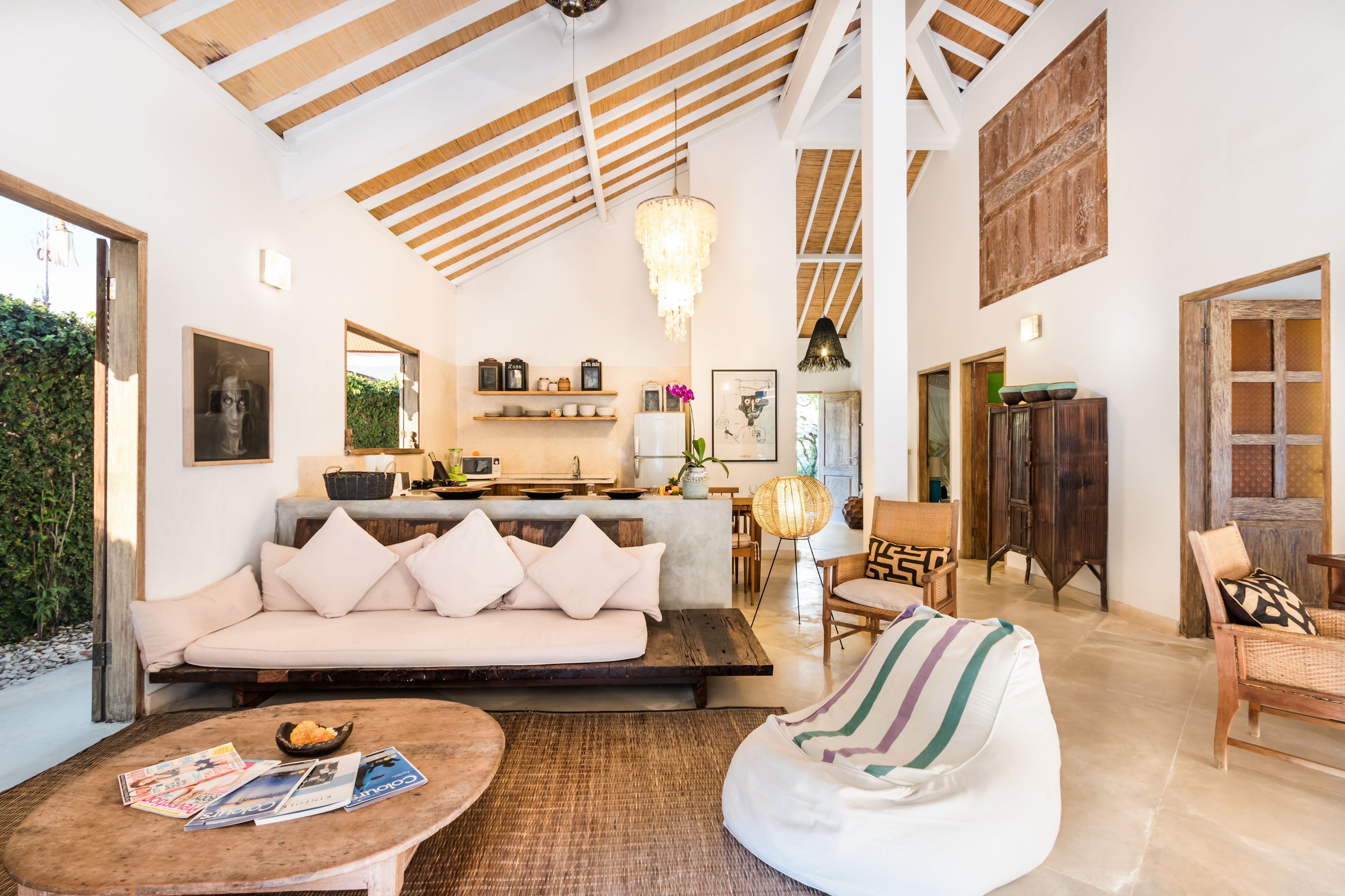 Villa, 3 Bedrooms, Private Pool | Living room | 32-inch LCD TV with cable channels, DVD player