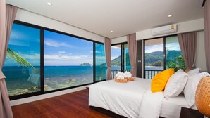 Doppelzimmer, 1 Schlafzimmer, Meerblick, Meerseite
