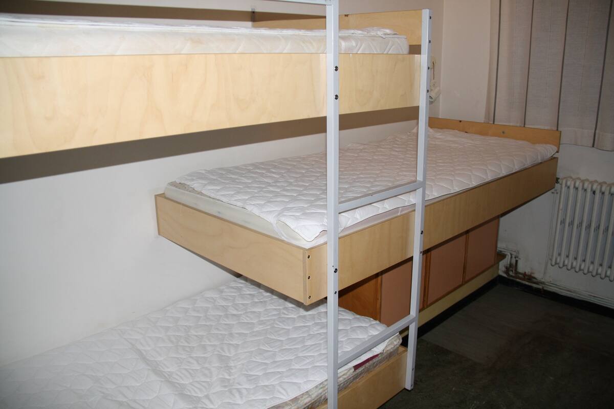 Basic Triple Room | Desk, free cots/infant beds, rollaway beds