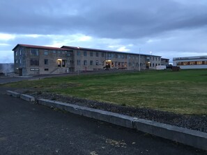 Front of property – evening/night