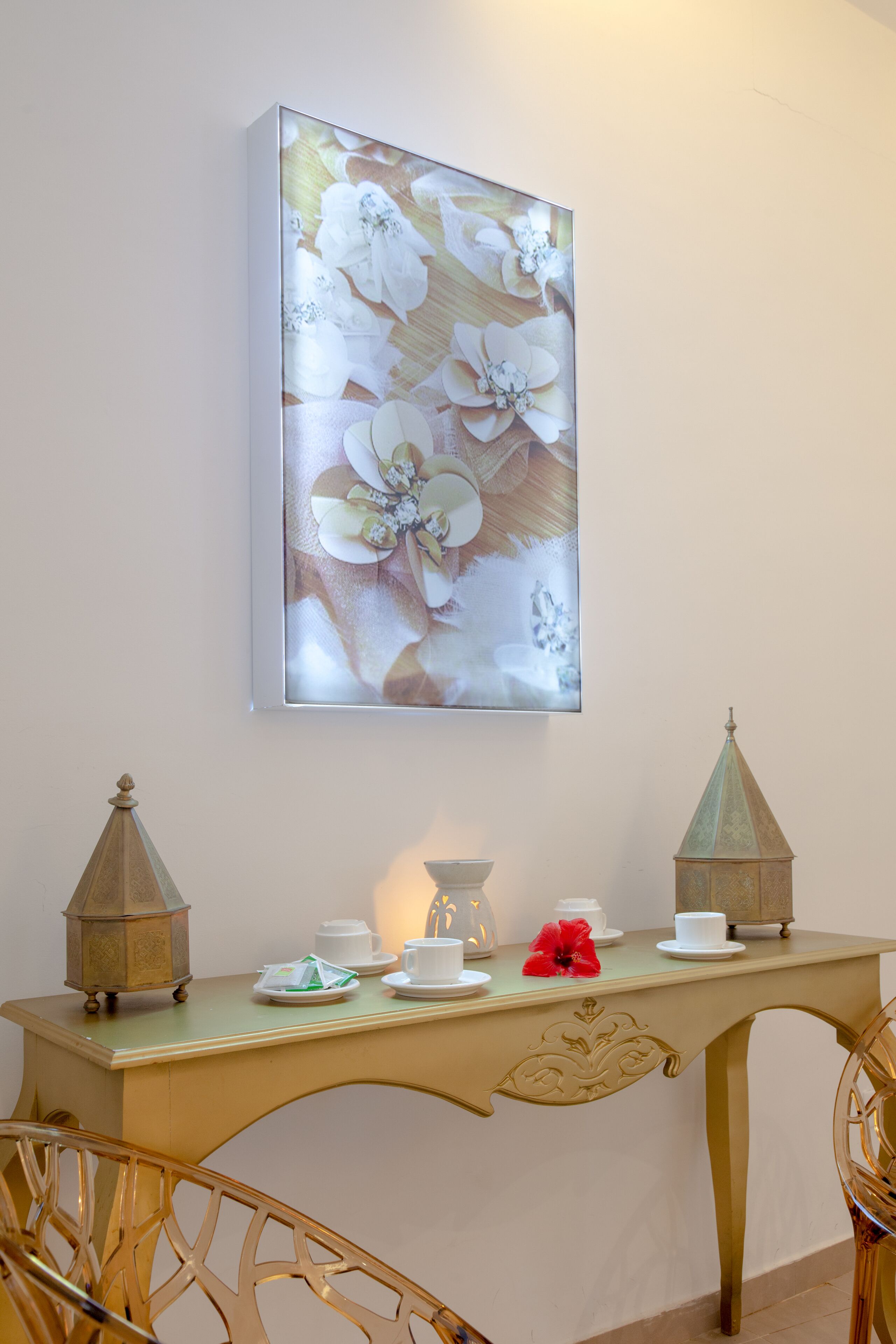 turkish bath/hammam, 2 treatment rooms, massages