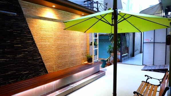 Enceinte de l’hébergement