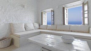 Apartment (Upper floor) | Living room - Melanopetra (Nisyros)