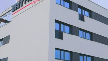 Voorkant van accommodatie