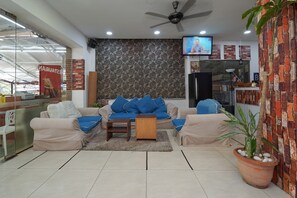 Zona de estar del vestíbulo