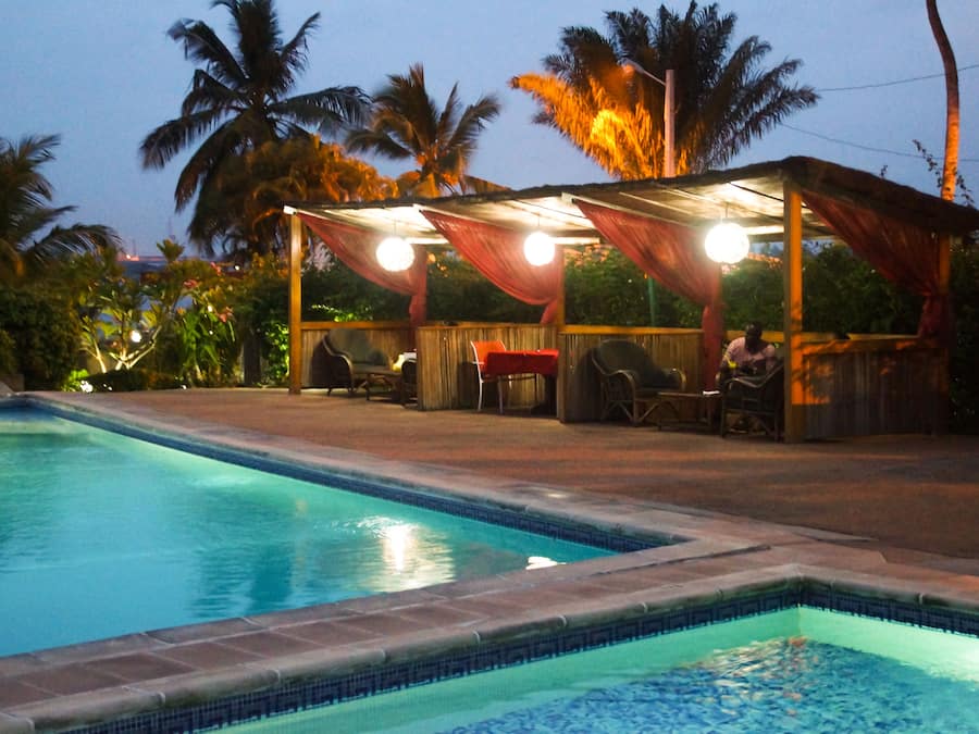 2 outdoor pools, open 9:00 AM to 4:00 PM, sun loungers