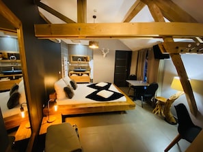 Quarto casal conforto | 1 quarto, individualmente decorados, individualmente mobiliados