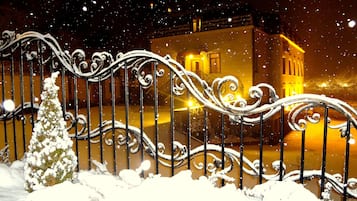 Front of property – evening/night