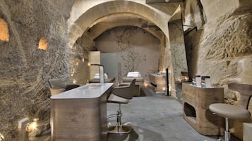 Salas de tratamientos para parejas, baño turco, baño turco/hammam