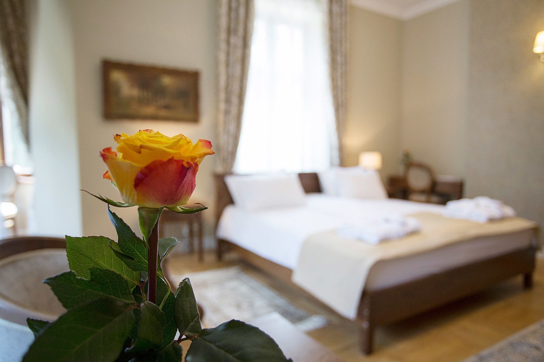 prestige double room | in-room safe, desk, iron/ironing board, free cots/infant beds