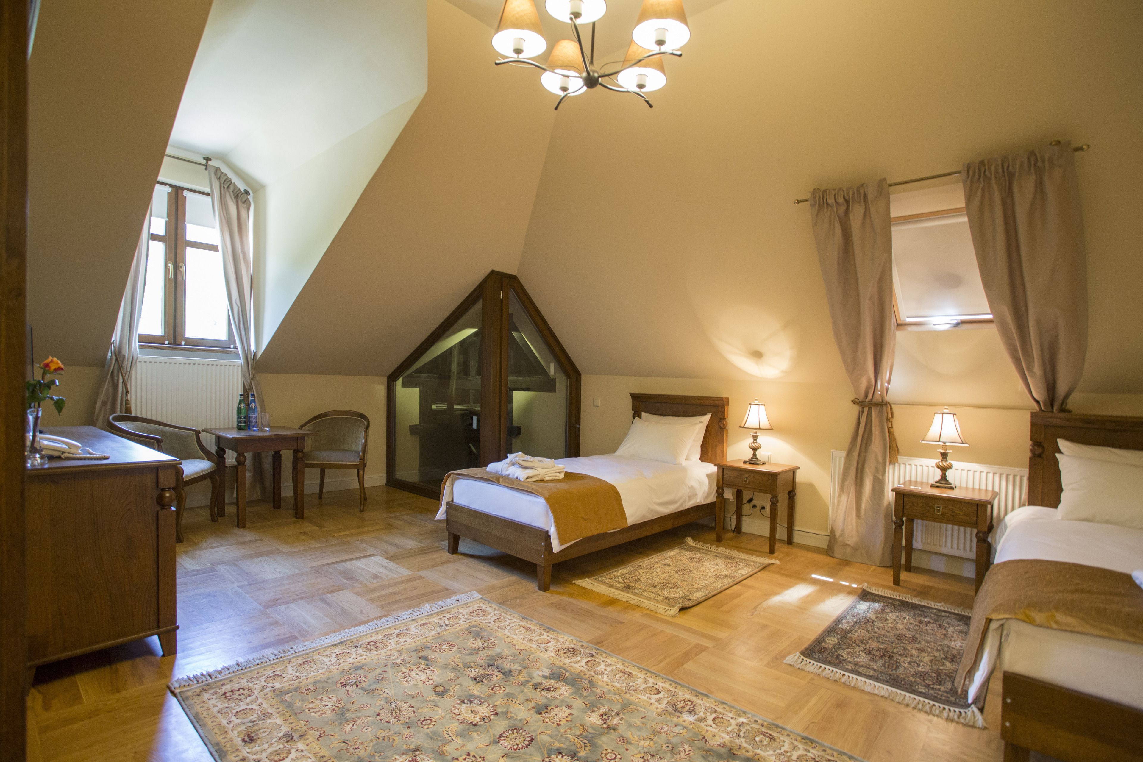 prestige double room | in-room safe, desk, iron/ironing board, free cots/infant beds