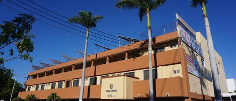 Fassade der Unterkunft