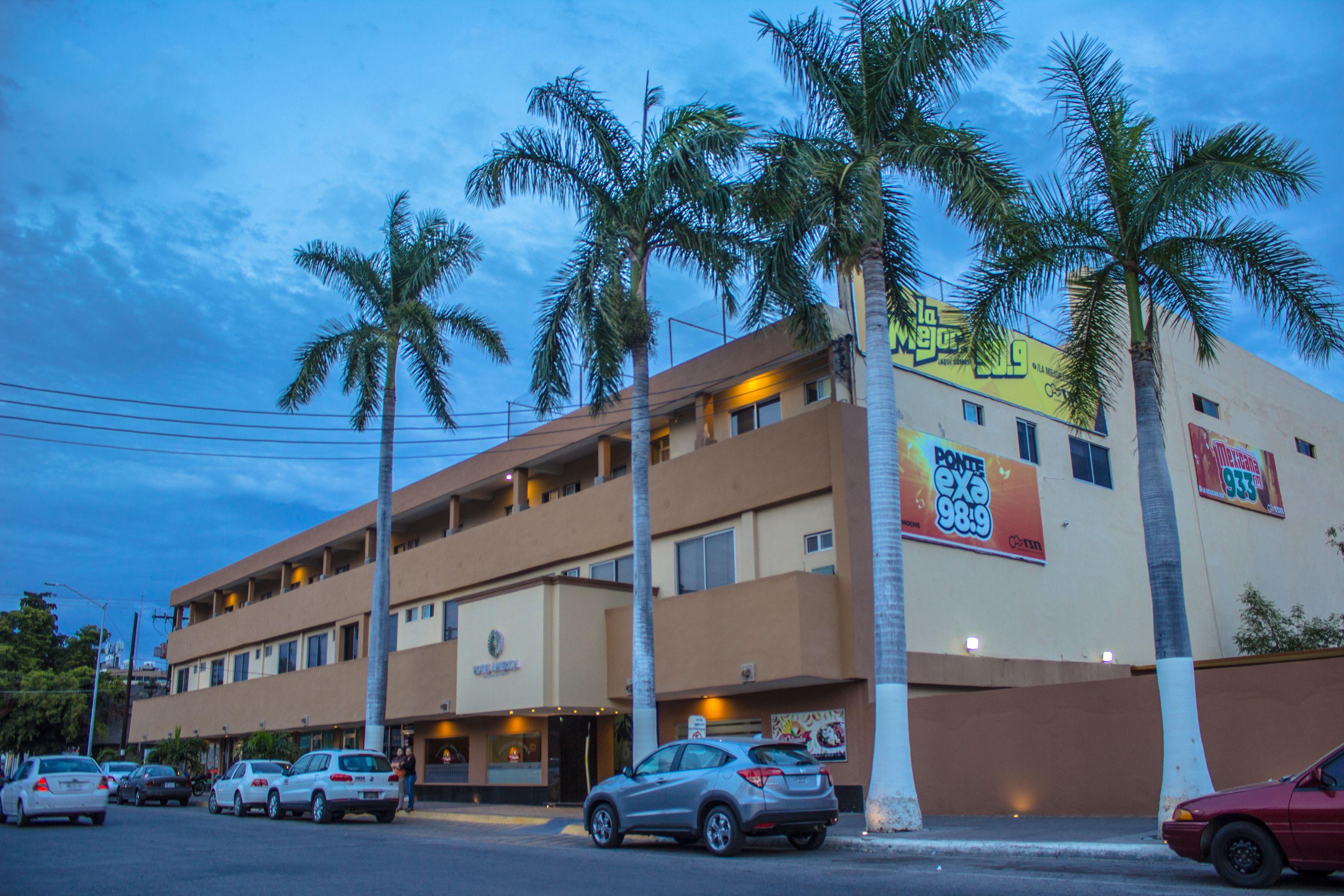 front of property – evening/night