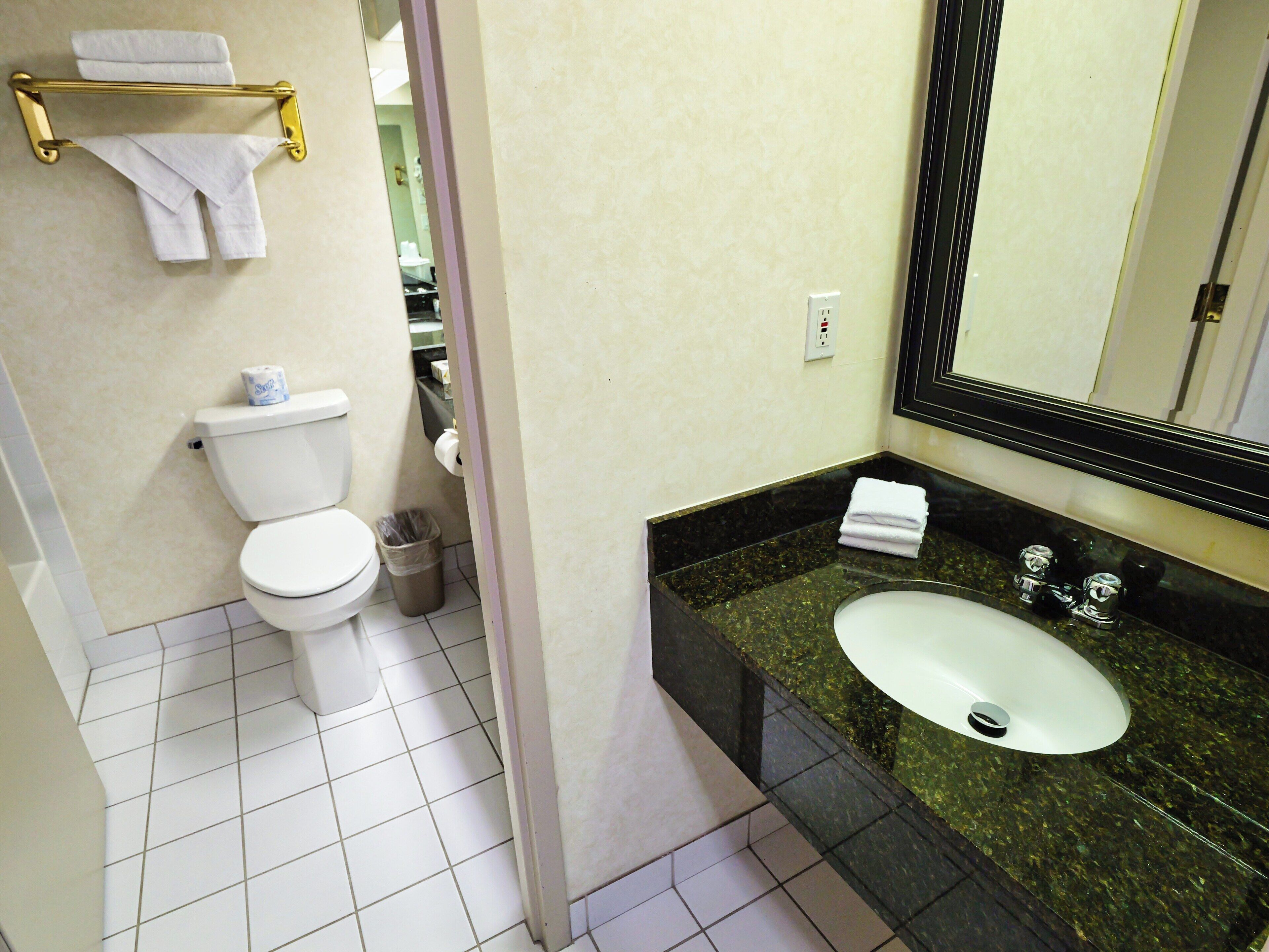 Standard Room, 1 Queen Bed, Jetted Tub | Bathroom