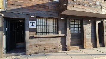 Entrada de la propiedad