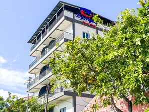 Façade de l’hébergement