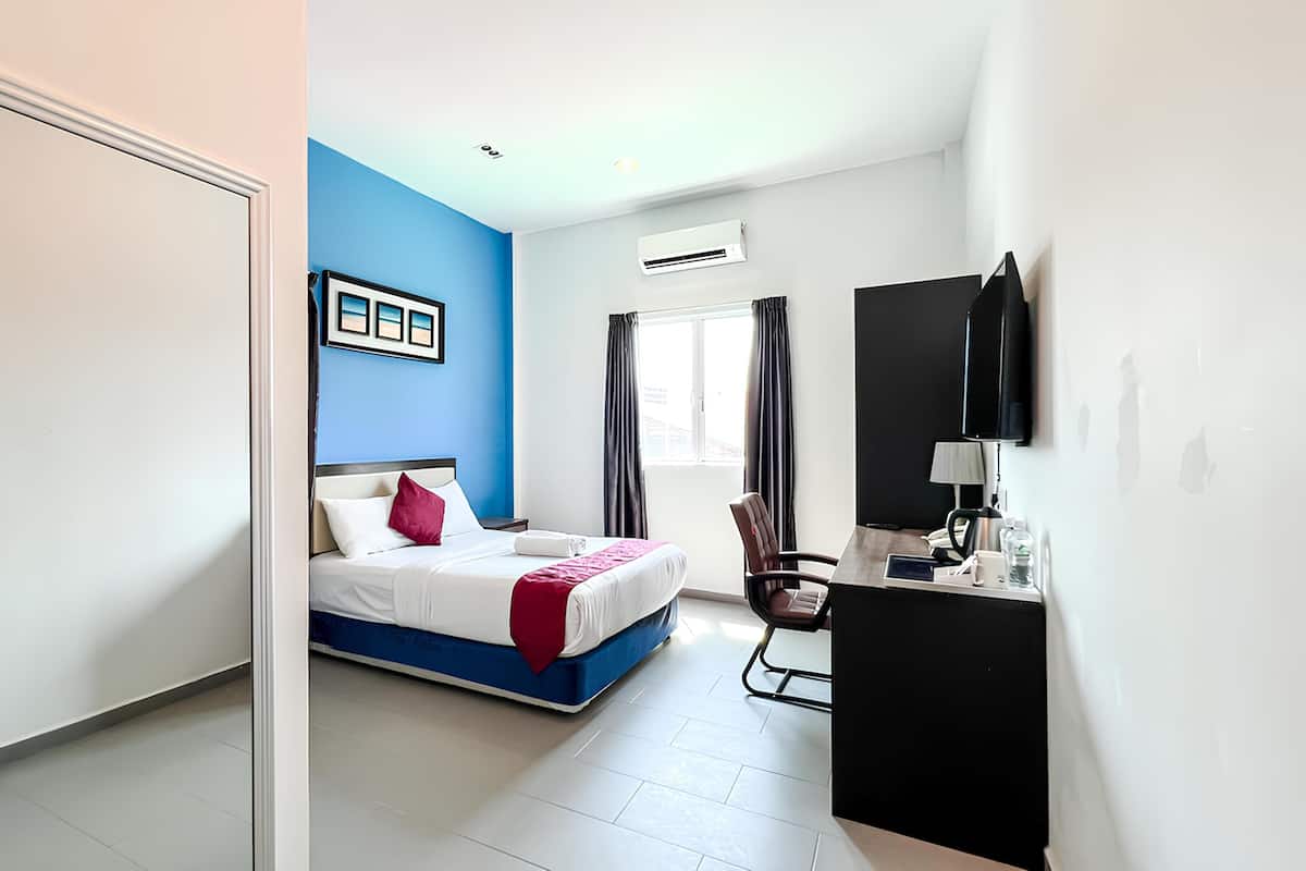 Superior-Doppelzimmer | Zimmersafe, Schreibtisch, Verdunkelungsvorhänge, kostenloses WLAN