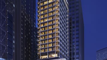 Front of property - evening/night