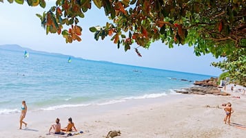 Private beach