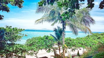 Private beach