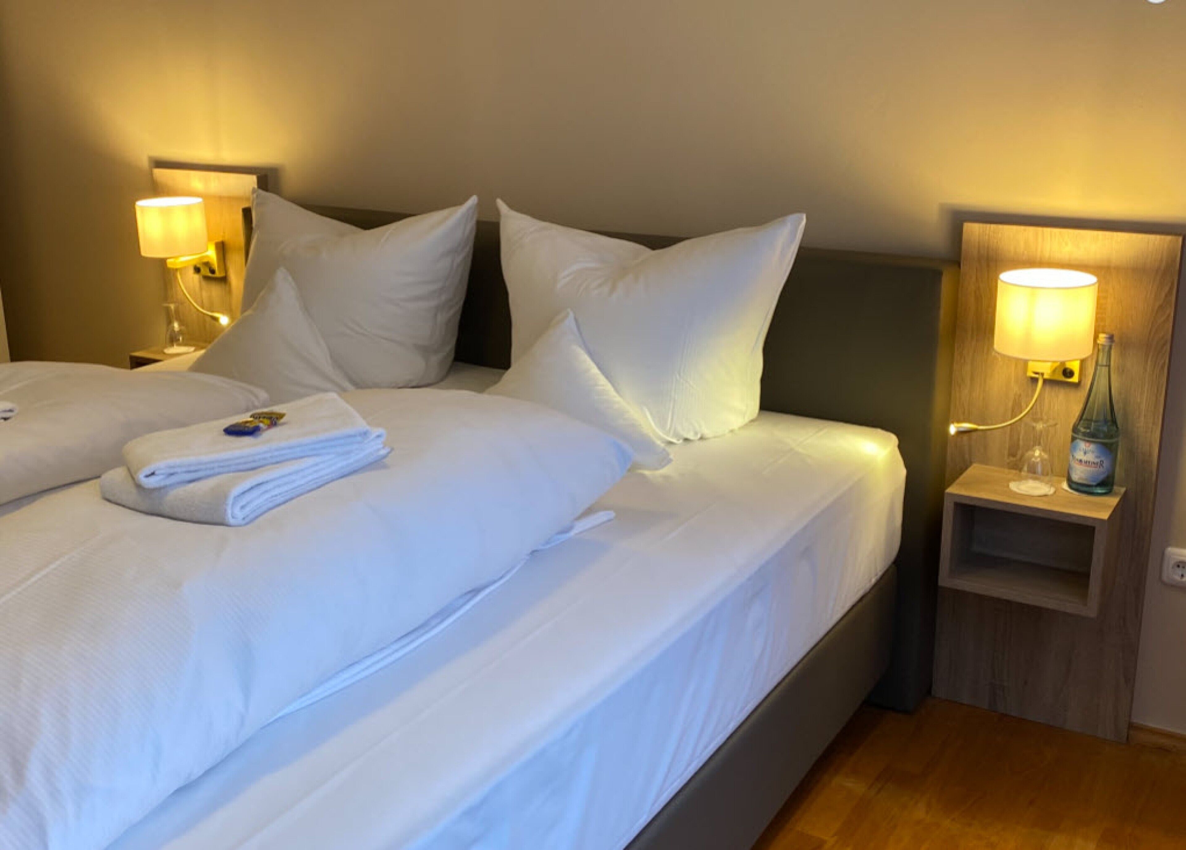 desk, cots/infant beds, free wifi, bed sheets