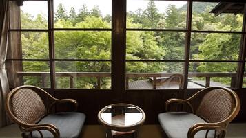 Traditional-Zweibettzimmer (Japanese Style, Oto) | Ausblick vom Zimmer