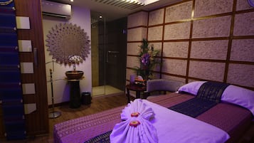 Trị liệu toàn thân, massage Thái, tẩy tế bào chết, chăm sóc da mặt