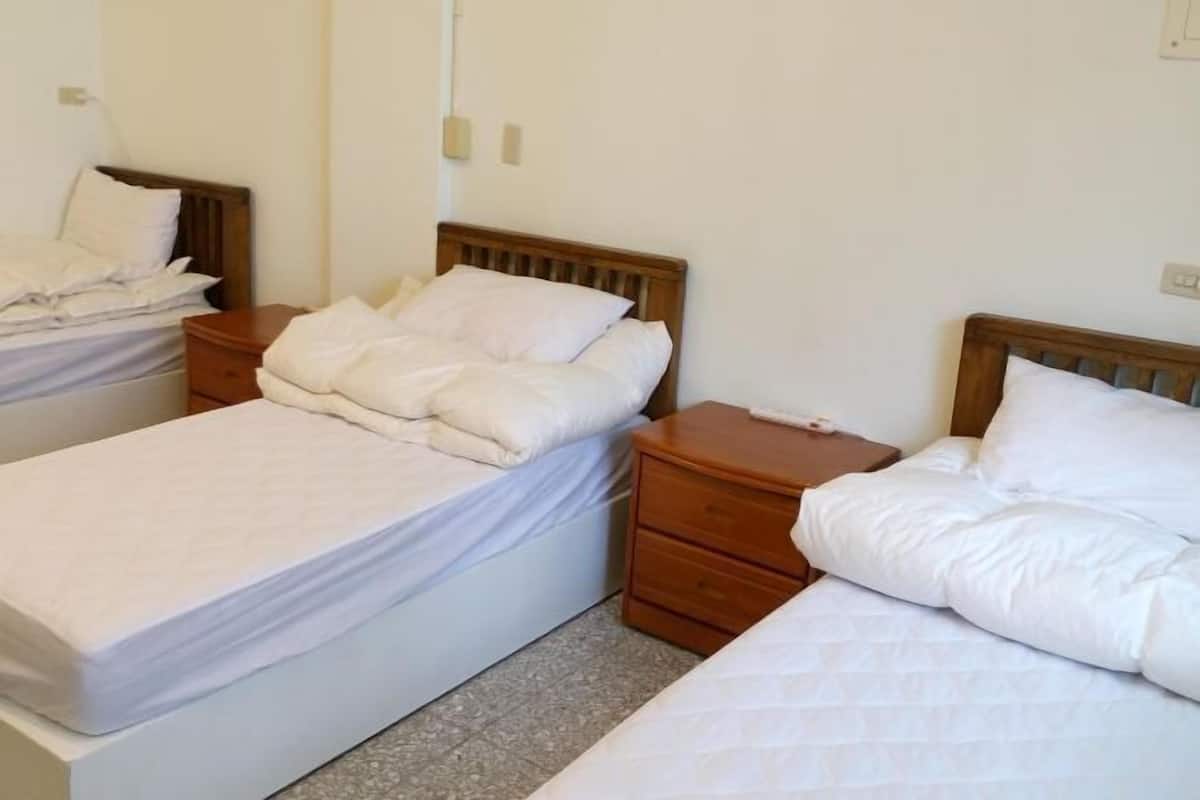 Down duvets, free WiFi, bed sheets
