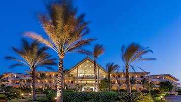 Front of property – evening/night