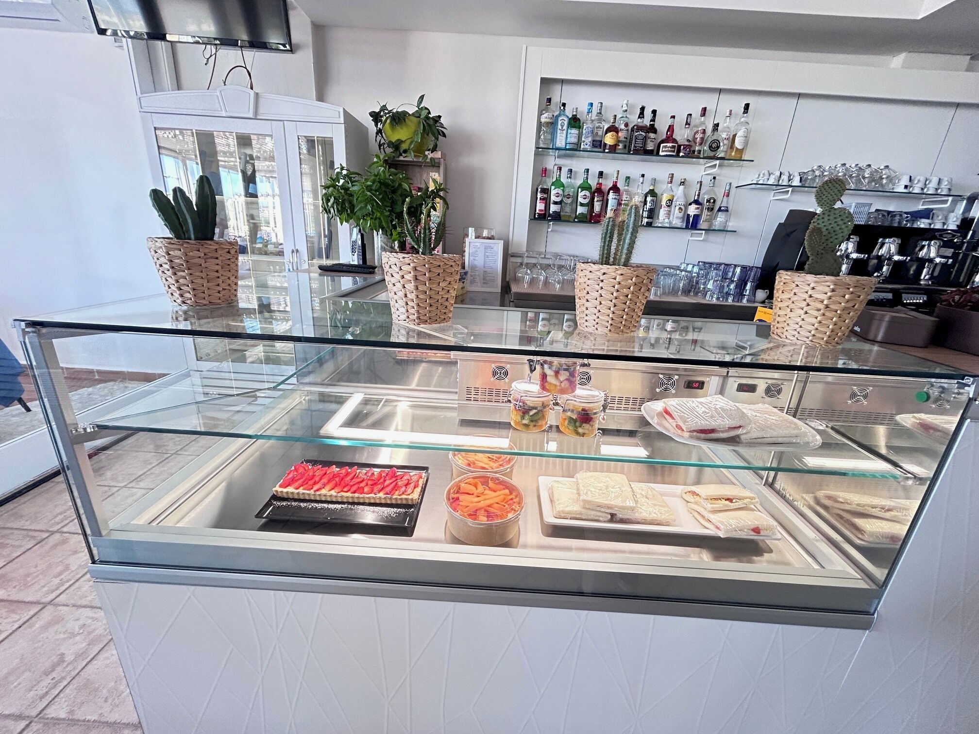 Bar junto a la piscina