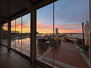 Terrasse sur le toit