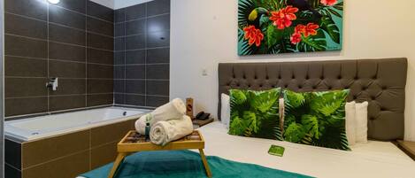 Superior-suite - 1 kingsize-seng | Privat spabad