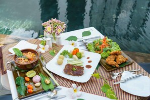 朝食ビュッフェ