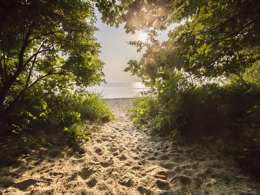 Beach nearby