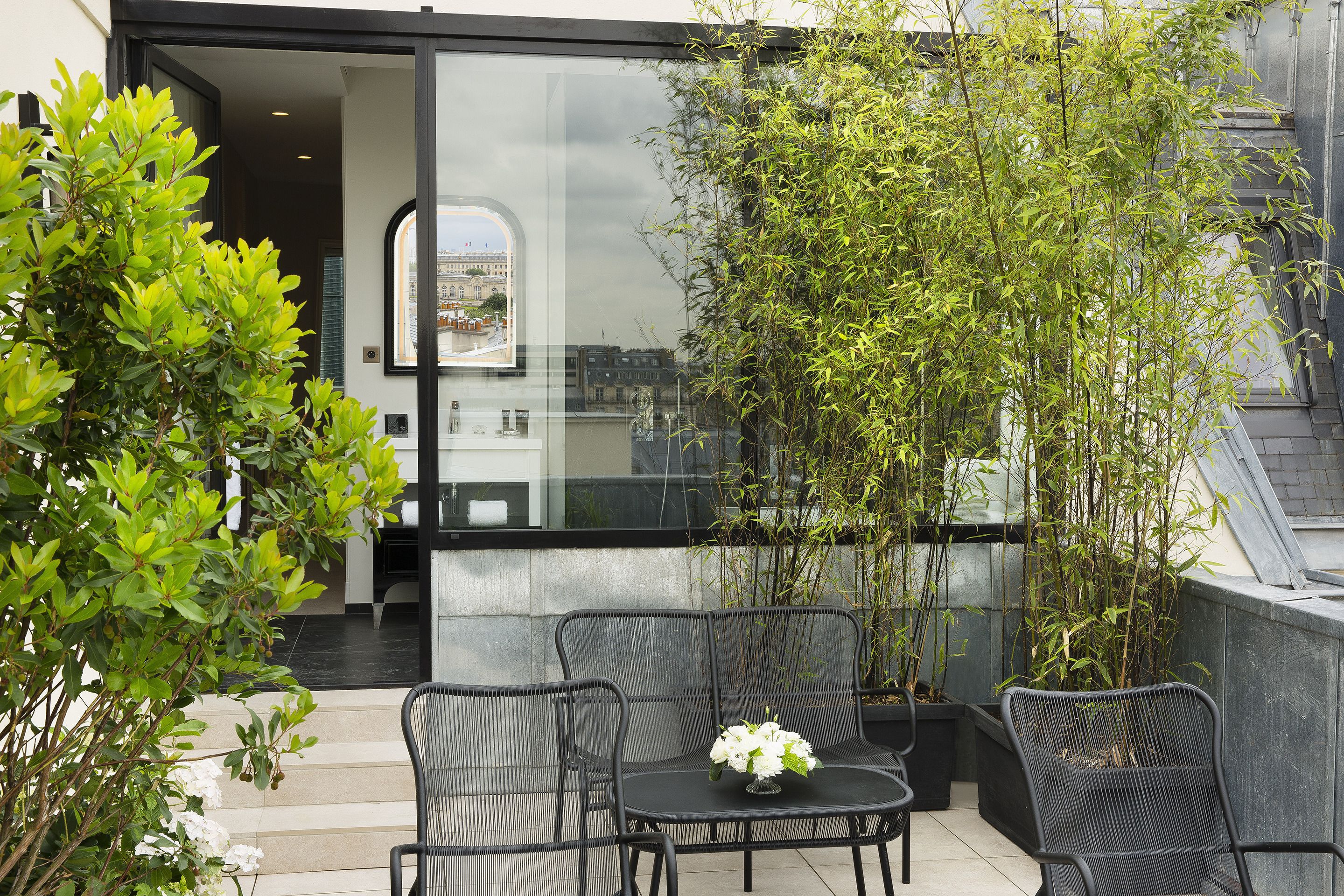 suite (aurore) | terrace/patio