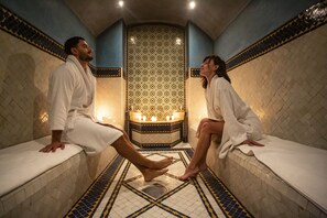 Behandlungsräume für Paare, Sauna, Dampfbad, Türkisches Bad/Hamam