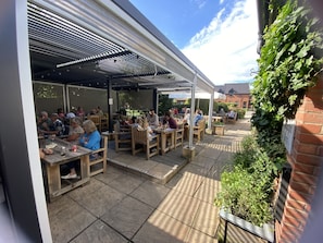 Espace banquet en plein air