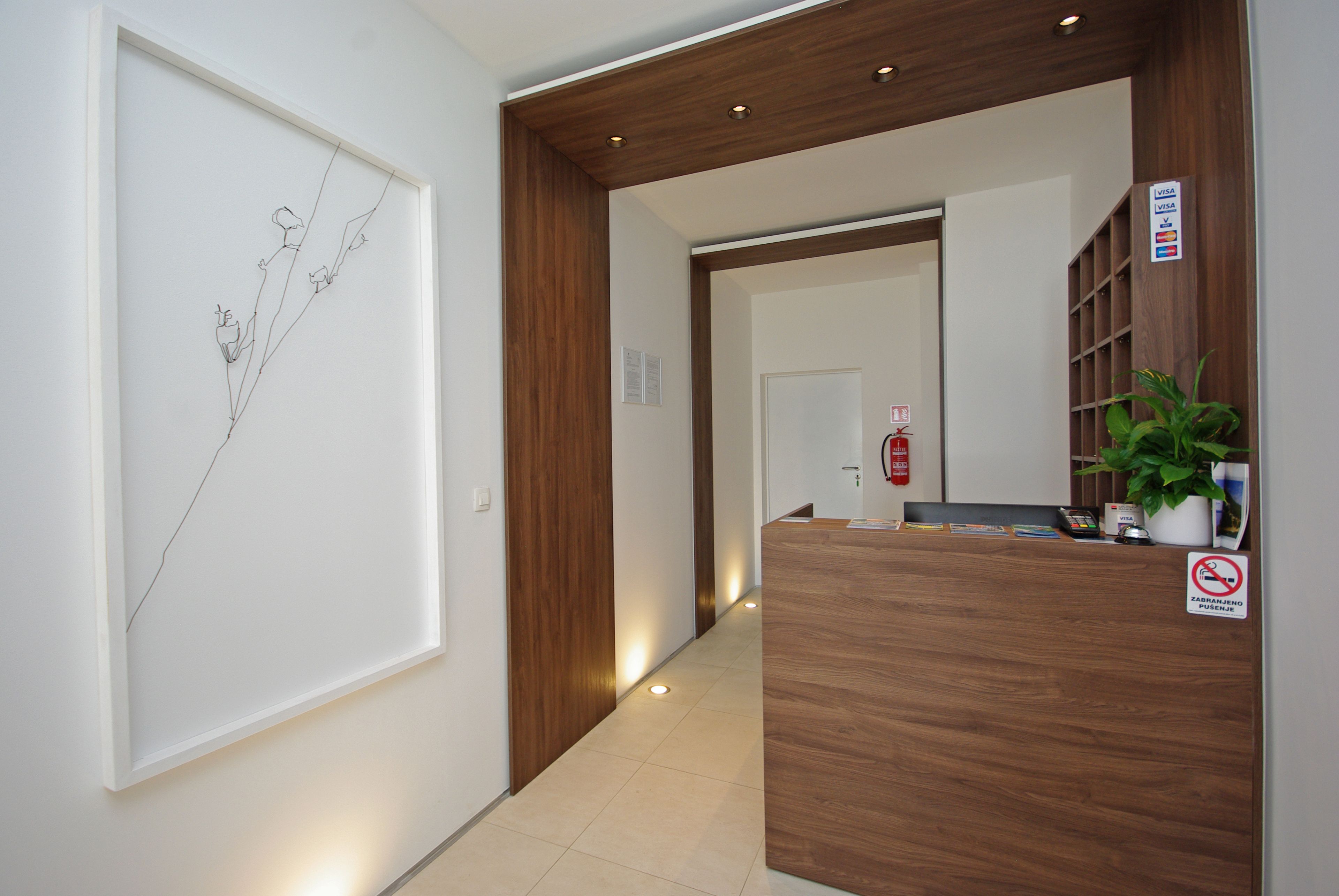 check-in/check-out kiosk